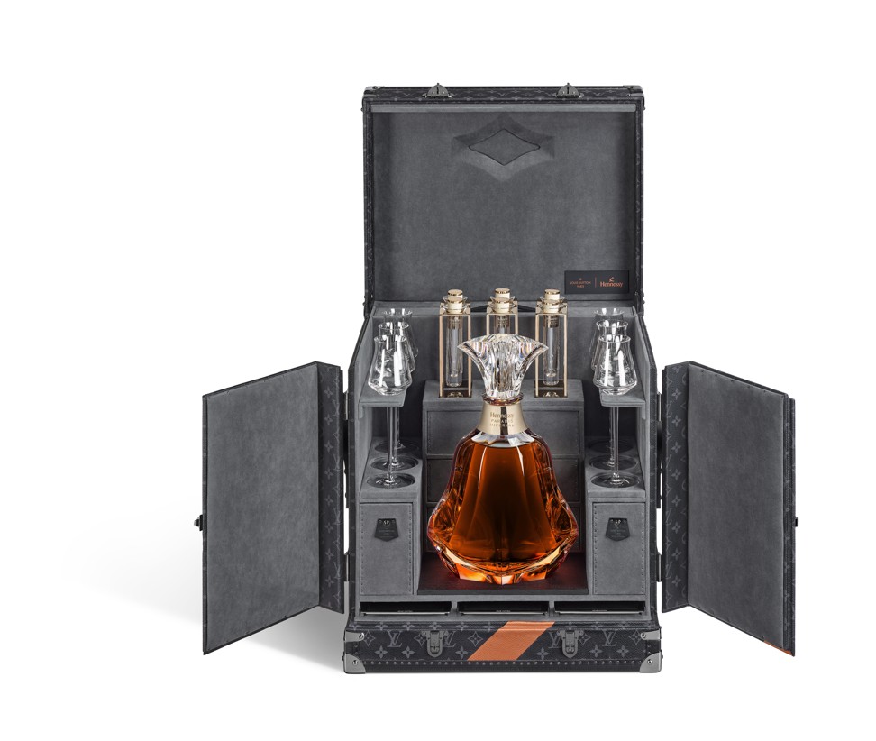 Louis Vuitton x Hennessy Trunk & Decanter