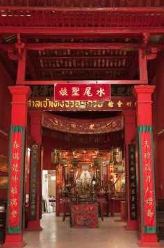 A temple entrance in Phuket's Old Town. Photo: Corbis