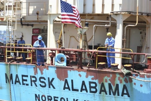 The ship Maersk Alabama was hijacked by pirates in 2009, an event dramatized in the movie "Captain Phillips" starring Tom Hanks. Photo: AP