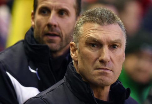 Nigel Pearson's Leicester have a tough task against Newcastle. Photo: AFP