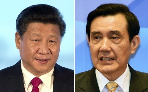 President Xi Jinping (left) and Taiwan's President Ma Ying-jeou will meet in Singapore on Saturday. Photos: AP, AFP