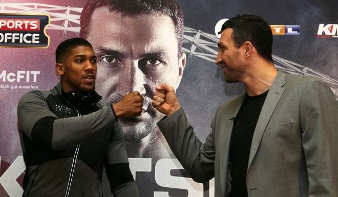 Beating Wladimir Klitschko Would Make Me A Legend, Says Anthony Joshua ...