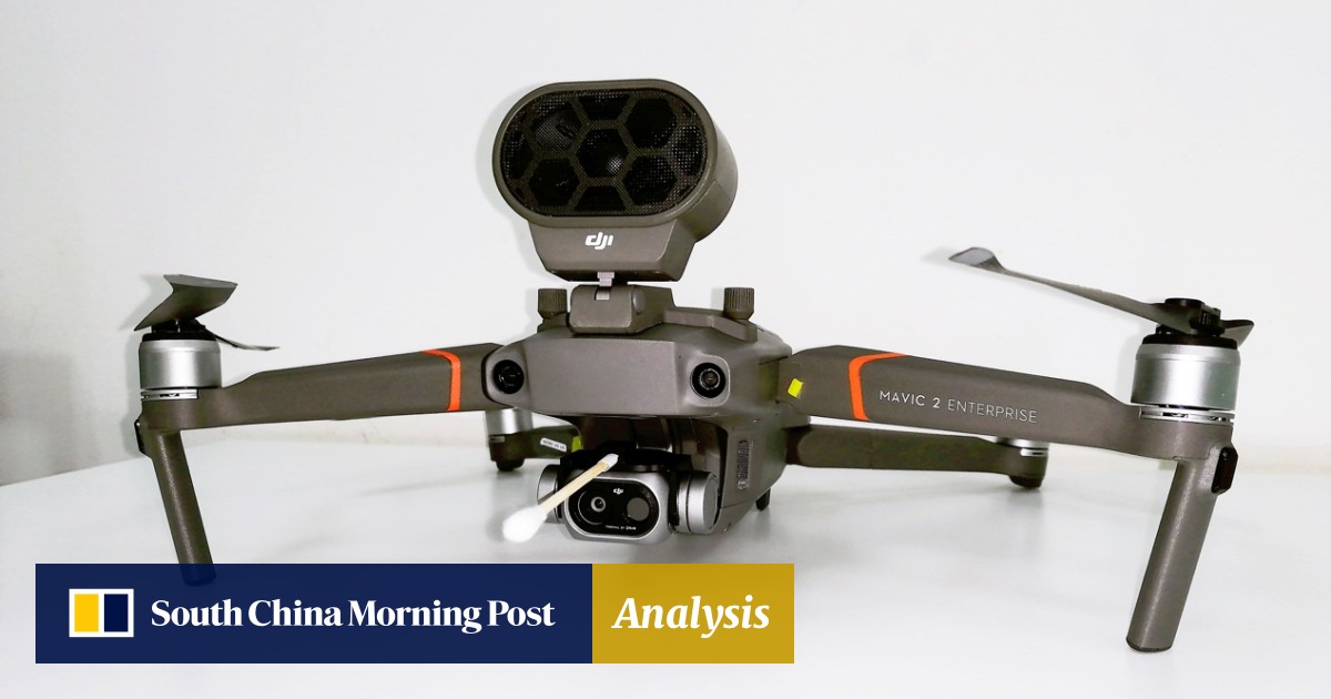 DJI improves temperature-measuring drones with a simple cotton swab | South  China Morning Post