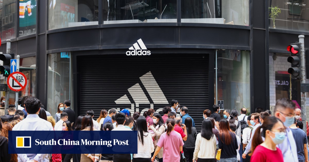 Adidas shuts down store in Hong Kong's Central prime business district |  South China Morning Post