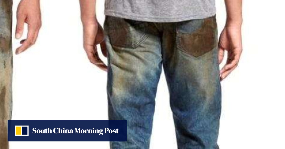 Nordstrom sells US$425 'workwear' jeans coated in fake dirt. People who  prefer actual work are not amused | South China Morning Post